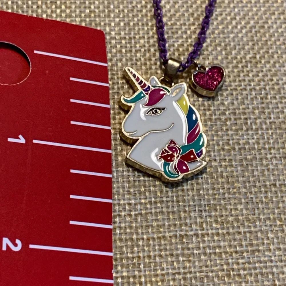 Jo Jo Siwa, You Be You unicorn necklace by Nickelodeon